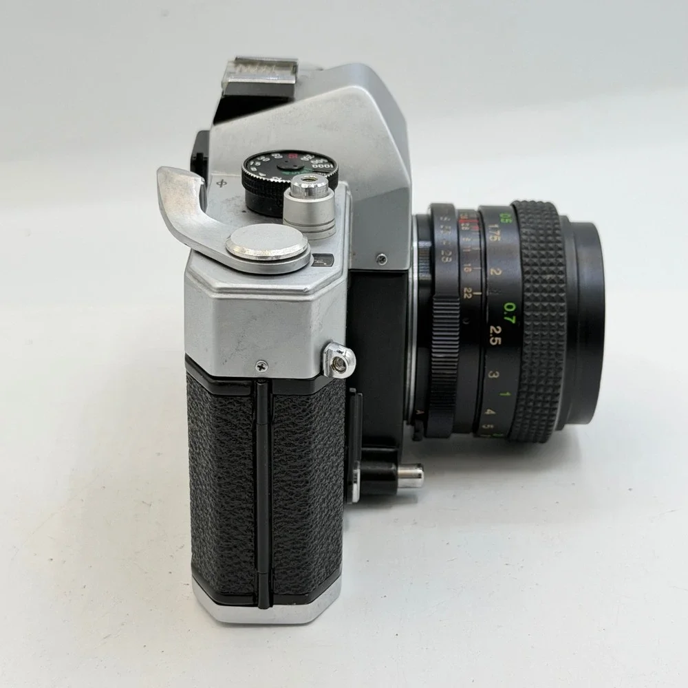 Cosina 4000S 35mm SLR Film Camera with Cosinon Auto 35mm f2.8 Lens Made in Japan